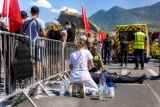 À Foix, des militants de la CGT sauvent un CRS victime d’un coup de chaleur lors du Tour