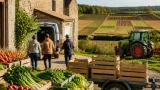 À Guillerval, la Ferme des Hirondelles soigne sa reconversion en bio et crée des emplois locaux