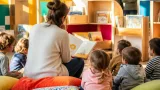 À Nancy, des lectures adaptées aux tout-petits dans la « petite bulle » du Livre sur la Place