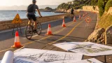 Antibes : la mairie dévoile trois options pour intégrer un itinéraire cyclable sur le cap