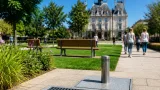 Cachan rend son square au public, un poste du métro reste enfoui à 28 m