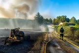 Canicule : quatre incendies en moins de deux heures mobilisent les pompiers en Haute‑Vienne