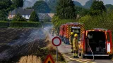 Canicule : une cinquantaine d'hectares partis en fumée dans l’Eure, pompiers engagés près de Lieurey