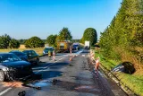 Carambolage sur la RD45 : la route Vergt–Salon coupée, deux personnes évacuées