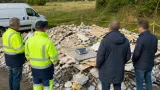 Caudan : 560 kg de déchets abandonnés en campagne, l'entreprise responsable identifiée