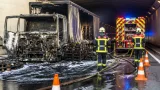 Chambéry : un poids lourd en feu dans le tunnel des Monts, la VRU coupée une demi-heure