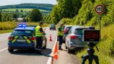 Contrôles routiers en Haute‑Saône : un automobiliste flashé à 214 km/h, permis retirés