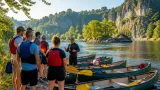 Descente de 15 km en canoë sur l’Allier : une matinée sauvage au départ de Langeac