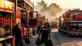 Douze pompiers de Meurthe‑et‑Moselle envoyés en renfort dans le Vaucluse face aux incendies