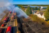 Feu de végétation à Olivet : 1,5 hectare brûlé, une vingtaine d'engins mobilisés
