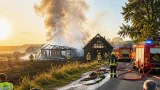 Feux en Haute-Vienne : une maison et une grange détruites à Saint‑Victurnien, 62 pompiers engagés