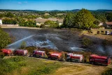 Feytiat : un feu de broussailles de 5 hectares maîtrisé après l'évacuation de 18 chevaux