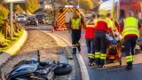 Grave accident sur la RD41 : un motard en arrêt cardiorespiratoire entre Vienne et Pont-Évêque