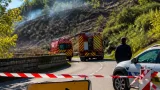 Incendie maîtrisé à Bart près du Fort du Mont-Bart : la circulation coupée, le maire sur place