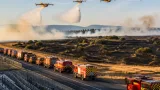 Incendie pendant un meeting aérien à Carcassonne : soixante hectares touchés, spectacle suspendu