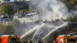 Incendie près des falaises de Poitiers : 20 pompiers mobilisés, 1 300 m² partis en fumée