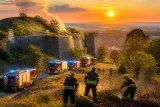 Incendies en Pays Beaunois : Nuits-Saint-Georges maîtrisé, un foyer toujours suivi au fort de Beauregard