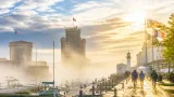 La Rochelle : dimanche avec un brouillard matinal puis une journée chaude et dégagée