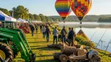 Les Tractoriales retrouvent le lac de Caussade ce week‑end pour deux jours de fête rurale