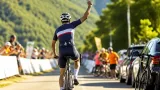 Louis Egraz s'impose devant 300 cyclistes lors de la Cyclo du Tour des Alpes-Maritimes à Levens