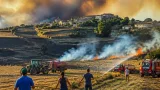 Monestiés : un incendie détruit 20 hectares, habitants et pompiers mobilisés toute la soirée