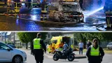 Nevers : deux accidents de deux‑roues, une voiture embrasée et un vol violent en quelques jours