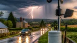Orages sur l’ouest de la Saône‑et‑Loire : 174 impacts de foudre et un net coup de frais