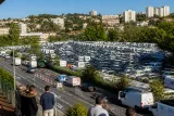 Près de 700 véhicules et caravanes : un campement cause des perturbations à Saint-Étienne