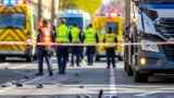 Rennes : un homme de 25 ans dans le coma après une collision avec un camion de CRS