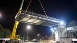 RN10 : coupure nocturne à Montigny-le-Bretonneux pour poser la future passerelle