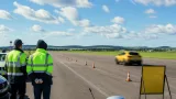 Rodez : un pilote malvoyant atteint 257 km/h au volant d’une Lamborghini sur le tarmac