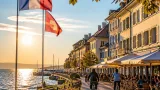 Thonon-les-Bains : une journée très chaude, soirée venteuse et nuit estivale