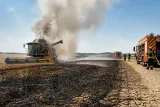 Trois incendies lors de moissonnage brûlent au total neuf hectares dans le Calvados