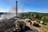 Un feu déclenché par une disqueuse détruit un demi‑hectare et perturbe le réseau à Laroquebrou