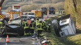 Un homme de 66 ans tué dans une collision frontale entre une voiture et un poids lourd sur la RN145