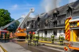 Un incendie détruit plusieurs logements dans le quartier de la Courbe à Mayenne