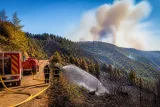 Un incendie en limite de Lozère détruit 106 hectares de forêt sur les hauteurs de Saint‑Haon et Rauret