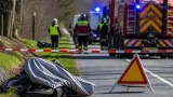 Un motard décède sur la RD15 à Berjou : la route fermée après l'accident