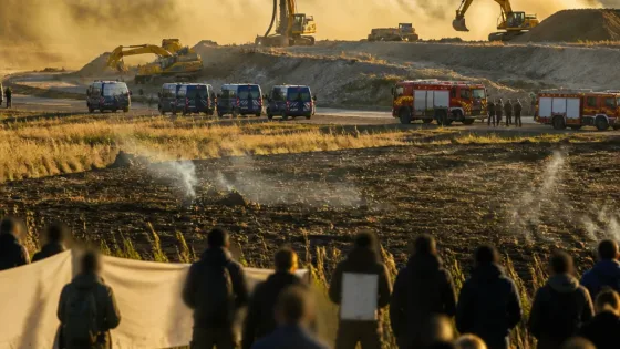2 000 manifestants à Oisy‑le‑Verger contre le canal Seine‑Nord, neuf interpellations