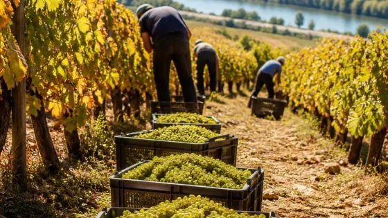 À l’Alma, vendanges manuelles et qualité malgré la canicule et la sécheresse