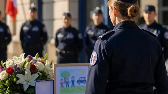 À Saint-Brieuc, la major Évelyne Flageul reçoit la médaille d’or et pilote le centre de loisirs de la police