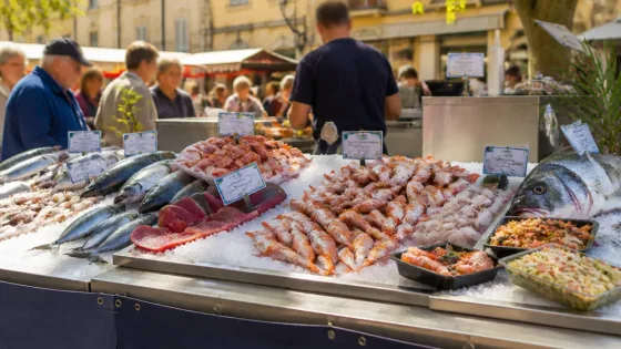 Arles : la poissonnerie Maison Armand fête 70 ans sur le marché