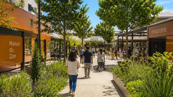Aubagne : la Martelle renaît en « Îlot d’Aubagne », pôle piétonnier et solidaire
