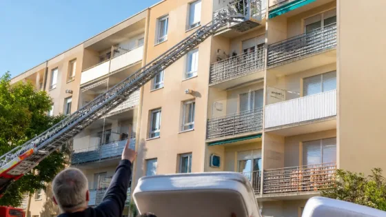 Aubagne : une fillette sauvée in extremis au cinquième étage de la résidence du Charrel