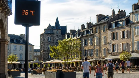 Aurillac : forte chaleur et nuits très douces attendues dimanche 12 juillet