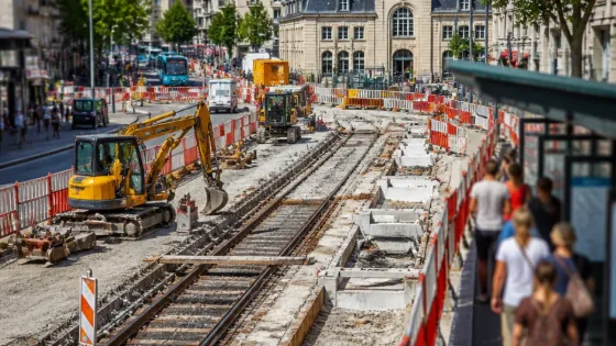 Besançon : les trams interrompus cinq semaines cet été pour créer un nouveau terminus