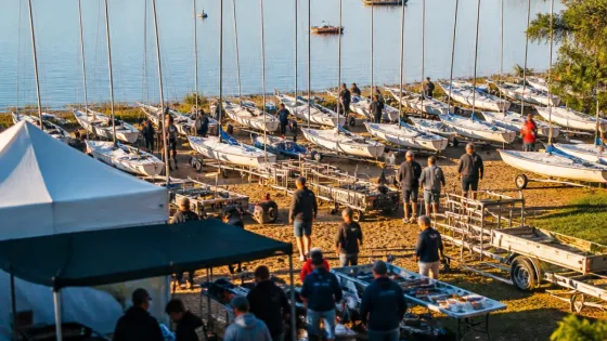 Biscarrosse vit une semaine de haute voltige avec les championnats du monde de voile 420