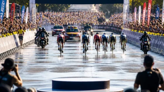Bordeaux : Tim Merlier s'impose au sprint et enchante les quais