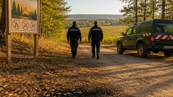 Canicule : l’ONF multiplie les patrouilles en forêt pour éviter de nouveaux incendies