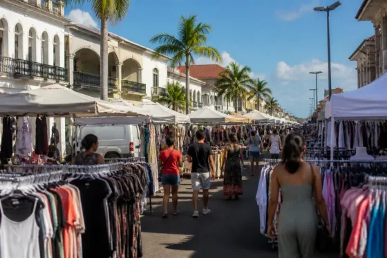 Cayenne : la braderie s'ouvre avec 150 commerçants mais une affluence mesurée